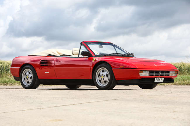 1990 Ferrari Mondial Cabriolet T-Auction Lot