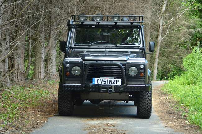 2001 Land Rover Defender 110 Tomb Raider-Auction Lot