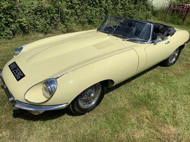 1969 Jaguar E-Type Series 2 Manual 4.2 Roadster-Auction Lot