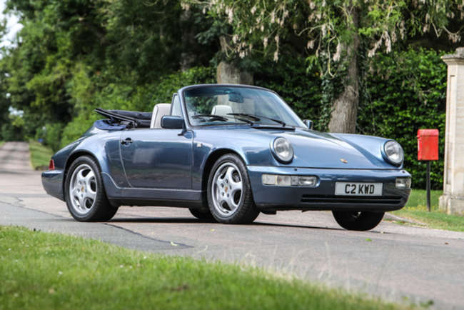 1990 Porsche 911 (964) Carrera 2 Cabriolet-Auction Lot