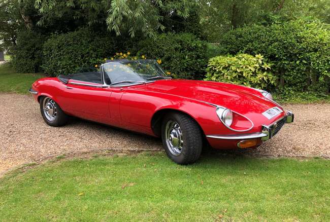 1973 Jaguar E-Type Series 3 V12 Roadster-Sold