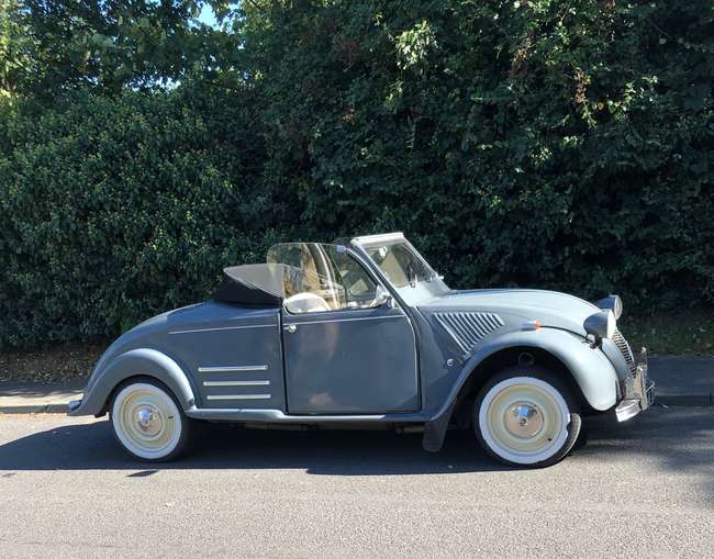 1984 Citroen 2CV Hoffman Convertible-Sold
