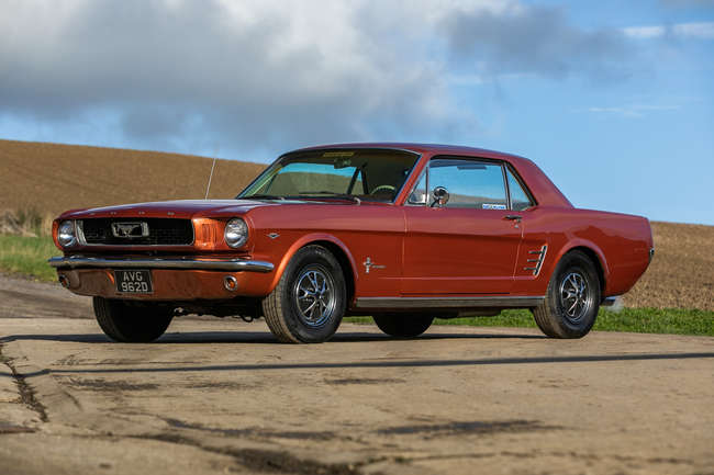 1966 Ford Mustang 289 V8 Notchback-Auction Lot