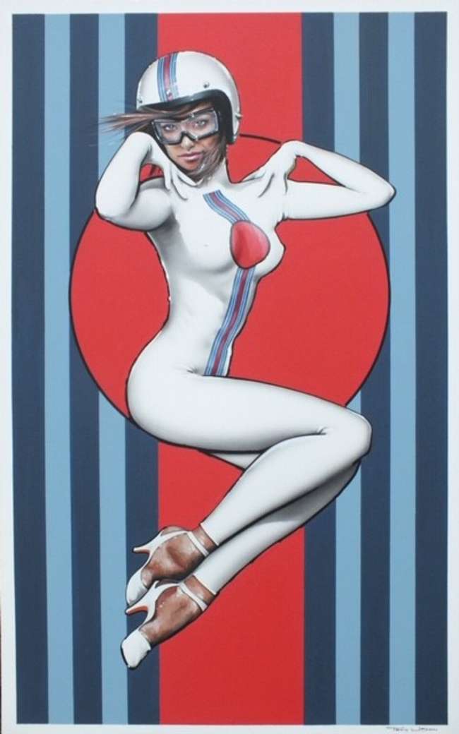 'Martini Girl' by Tony Upson-Auction Lot