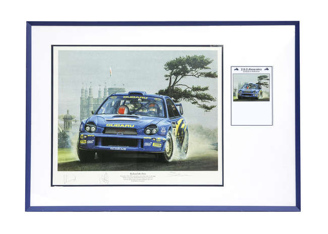 'Richard the First' limited edition print-Sold