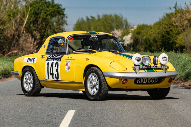 1966 Lotus Elan 3 Historic Rally Car-Auction Lot