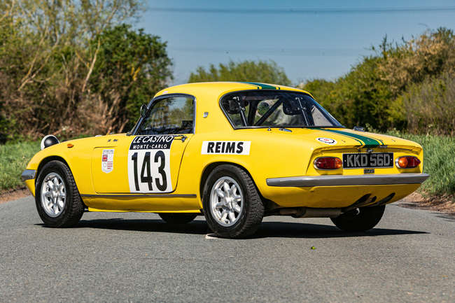 1966 Lotus Elan 3 Historic Rally Car-Auction Lot