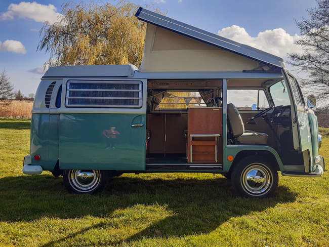 1969 Volkswagen Type 2 Westfalia 'Bay Window' Camper Van-Sold