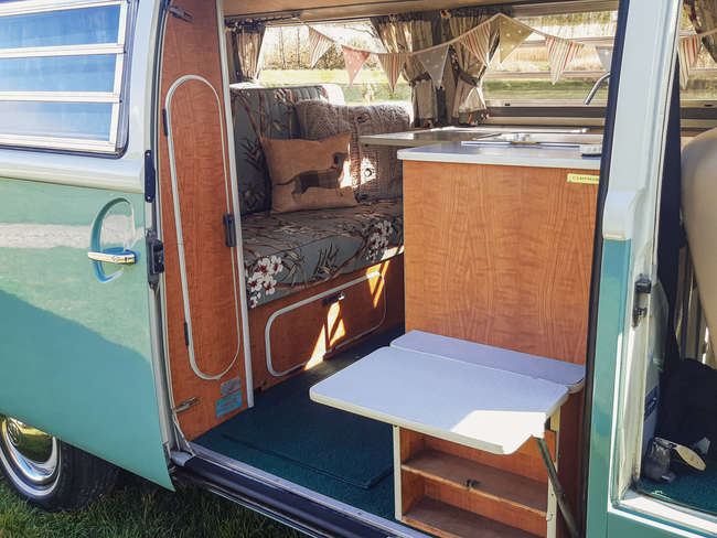 1969 Volkswagen Type 2 Westfalia 'Bay Window' Camper Van-Sold