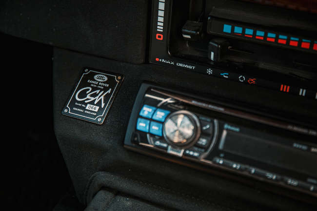 1991 Range Rover CSK-Auction Lot