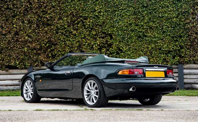 1999 Aston Martin DB7 Vantage Volante-Sold