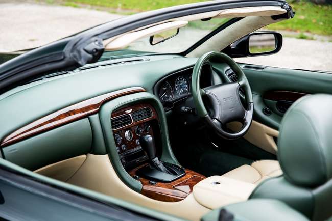 1999 Aston Martin DB7 Vantage Volante-Sold