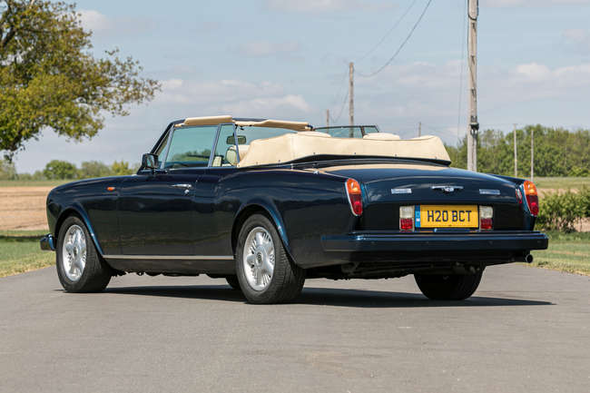 1991 Bentley Continental Convertible III-Sold