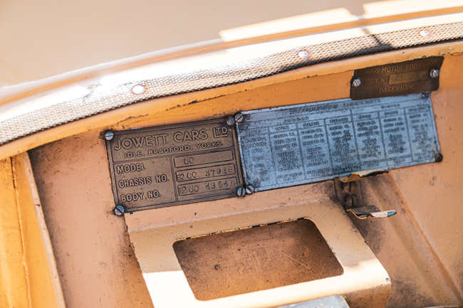 1952  Jowett Bradford Utility-Sold
