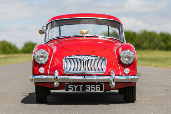 1957 MGA 1500 Coupe-Auction Lot