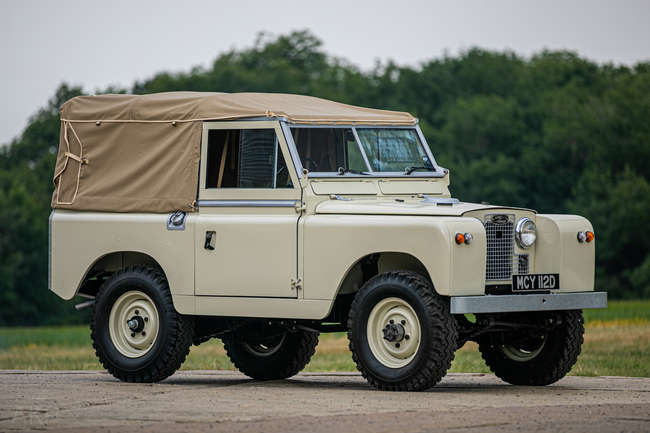1966 Land Rover Series IIA 2-door Soft Top-Sold
