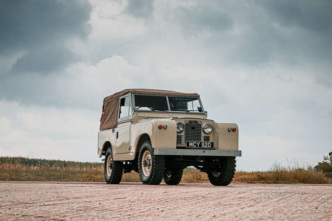 1966 Land Rover Series IIA 2-door Soft Top-Sold