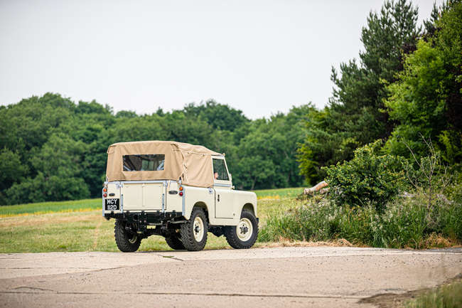 1966 Land Rover Series IIA 2-door Soft Top-Sold