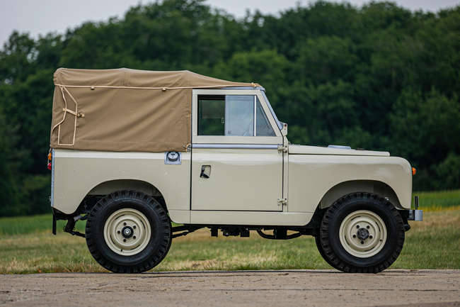 1966 Land Rover Series IIA 2-door Soft Top-Sold