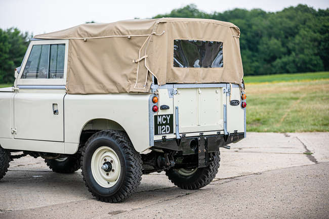 1966 Land Rover Series IIA 2-door Soft Top-Sold