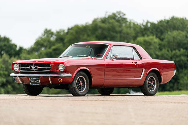 1965 Ford Mustang 3.3-litre, 6-cylinder Coupe-Sold