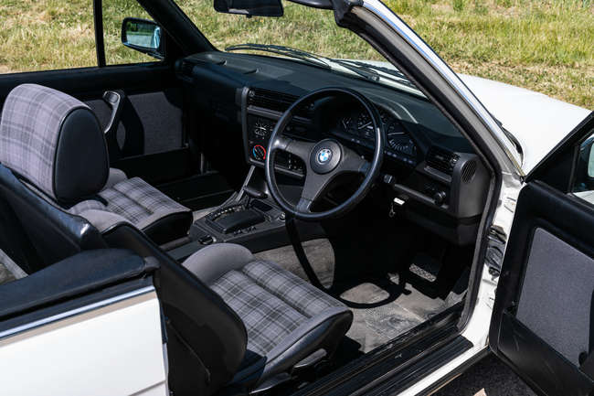 1987 BMW 325i (E30) Cabriolet-Sold