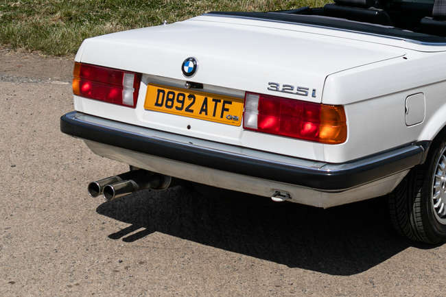 1987 BMW 325i (E30) Cabriolet-Sold