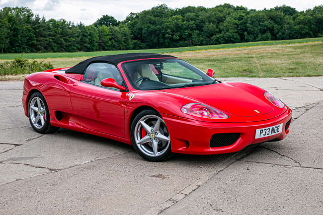 2001 Ferrari 360 F1 Spider-Sold