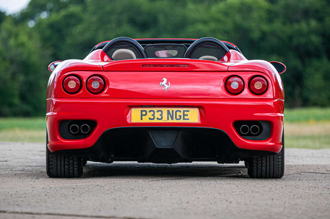 2001 Ferrari 360 F1 Spider-Sold