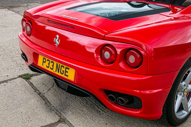 2001 Ferrari 360 F1 Spider-Sold