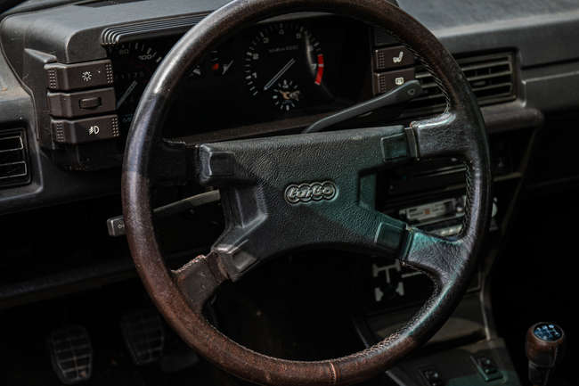 1981 Audi Ur-Quattro Turbo Coupe-Sold