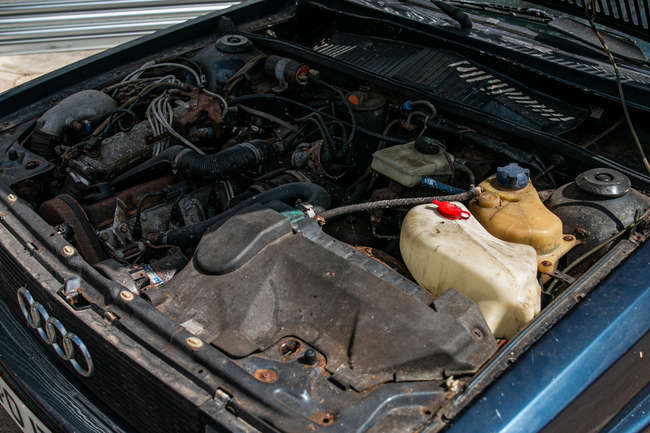 1981 Audi Ur-Quattro Turbo Coupe-Sold