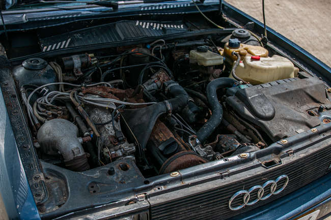 1981 Audi Ur-Quattro Turbo Coupe-Sold