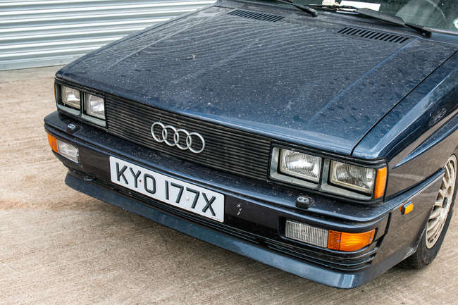 1981 Audi Ur-Quattro Turbo Coupe-Sold