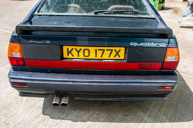 1981 Audi Ur-Quattro Turbo Coupe-Sold