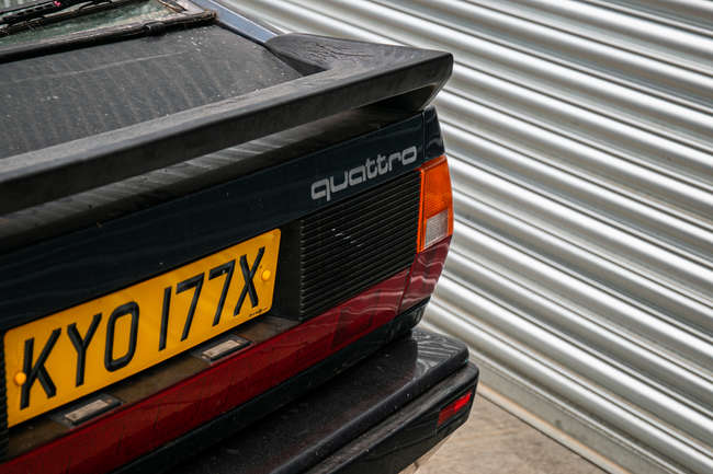 1981 Audi Ur-Quattro Turbo Coupe-Sold