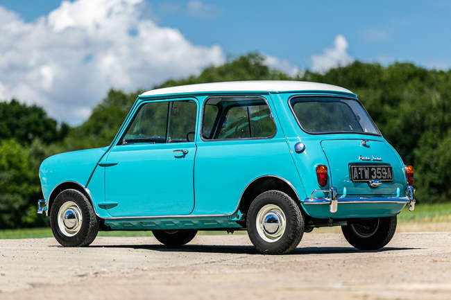 1962 Austin Mini Seven Deluxe-Auction Lot