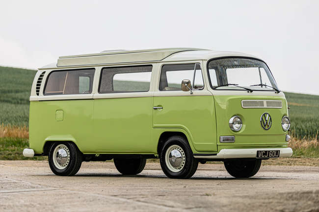 1971 Volkswagen Type 2 Bay Window Camper Van-Sold