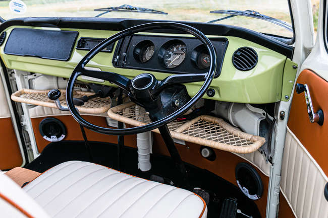 1971 Volkswagen Type 2 Bay Window Camper Van-Sold