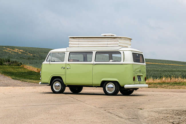 1971 Volkswagen Type 2 Bay Window Camper Van-Sold