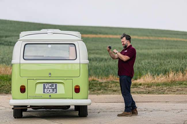 1971 Volkswagen Type 2 Bay Window Camper Van-Sold