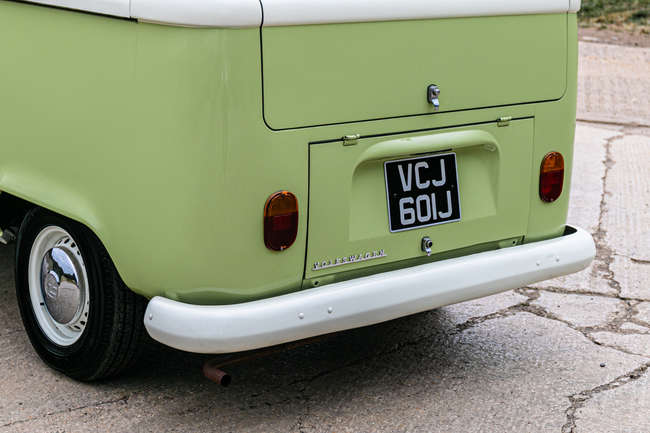 1971 Volkswagen Type 2 Bay Window Camper Van-Sold