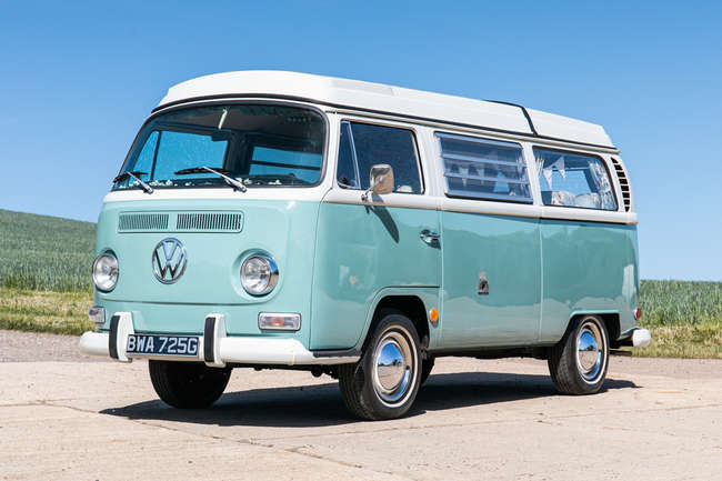 1969 Volkswagen Type 2 Westfalia 'Bay Window' Camper Van-Sold