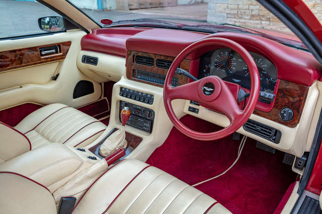 1991 Aston Martin Virage - 1,010 miles from new-Auction Lot