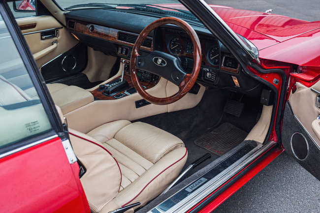 1989 Jaguar XJS HE Convertible-Sold
