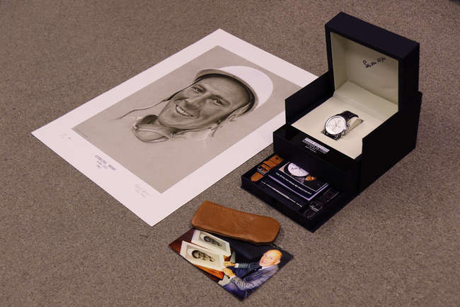 2009 Peter Ratcliffe Legends in Time Stirling Moss 80 Celebr-Sold
