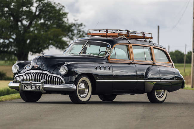 1949 Buick Roadmaster Estate Wagon (Woodie)-Auction Lot