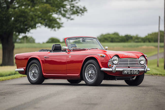 1966 Triumph TR4A IRS-Sold
