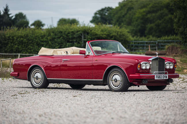 1988 Rolls-Royce Corniche II Convertible-Sold