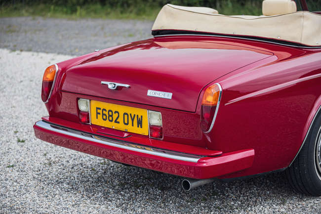 1988 Rolls-Royce Corniche II Convertible-Sold